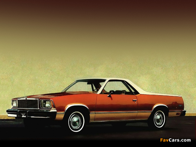 Chevrolet El Camino 1978–81 wallpapers (640 x 480)