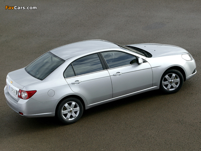Chevrolet Epica (V250) 2006–08 images (640 x 480)