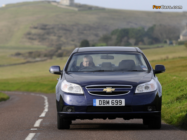 Chevrolet Epica UK-spec (V250) 2006–08 photos (640 x 480)