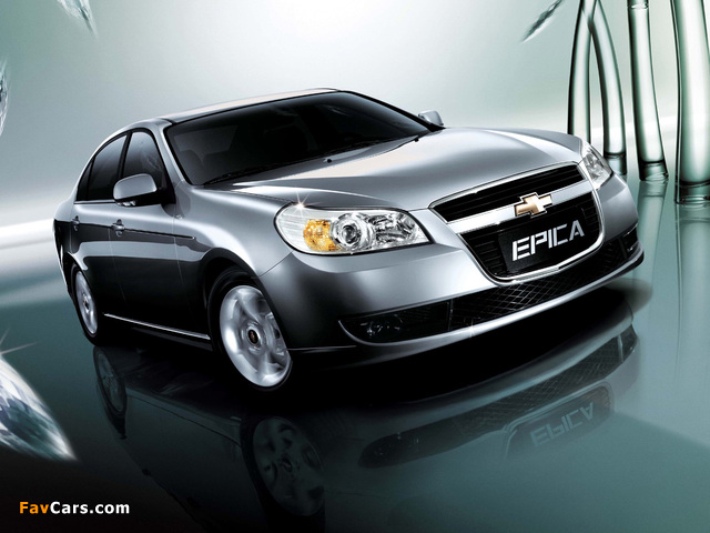 Chevrolet Epica CN-spec (V250) 2007–12 wallpapers (640 x 480)