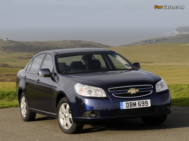 Images of Chevrolet Epica UK-spec (V250) 2006–08 (640 x 480)