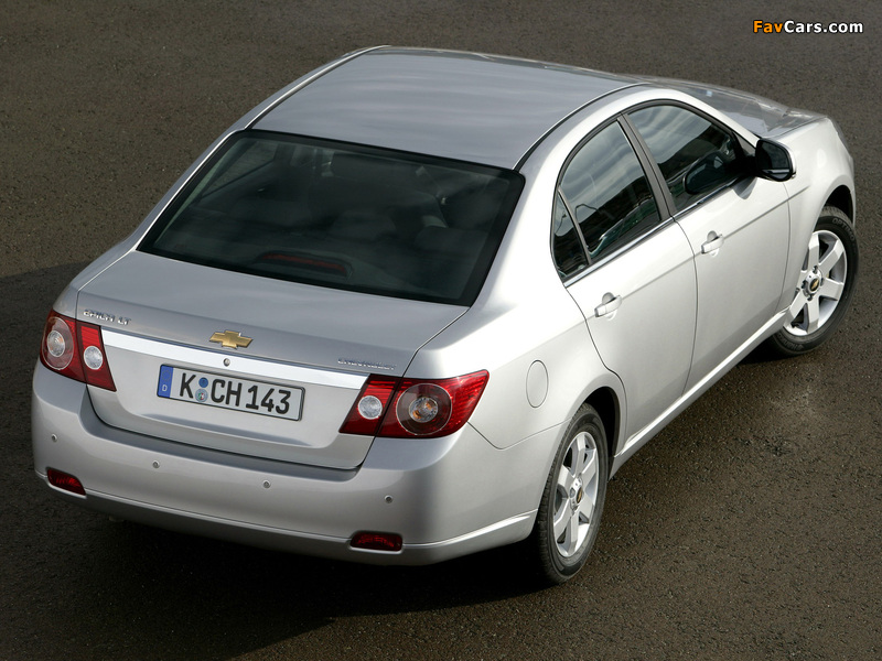 Pictures of Chevrolet Epica (V250) 2006–08 (800 x 600)