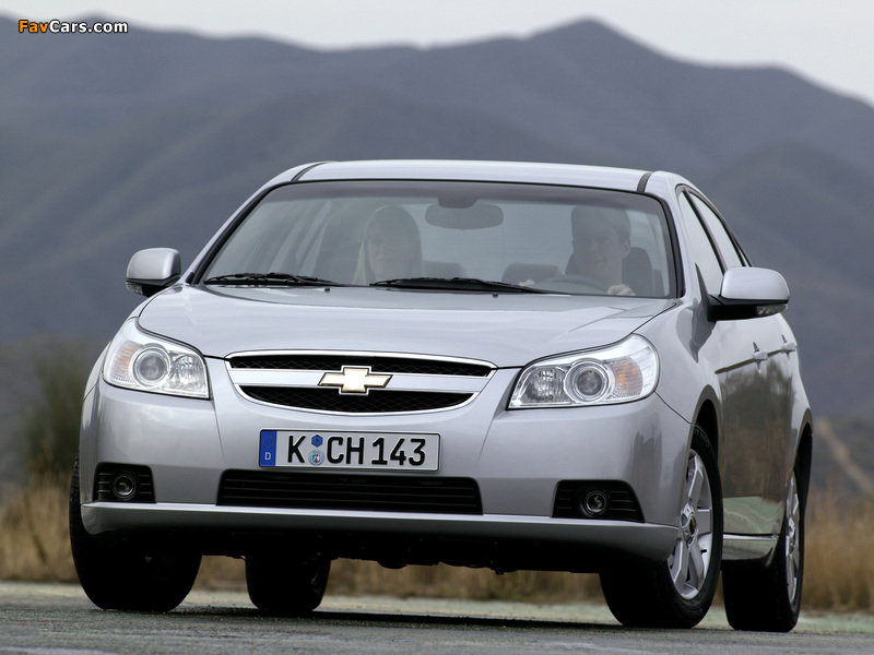Pictures of Chevrolet Epica (V250) 2006–08 (800 x 600)
