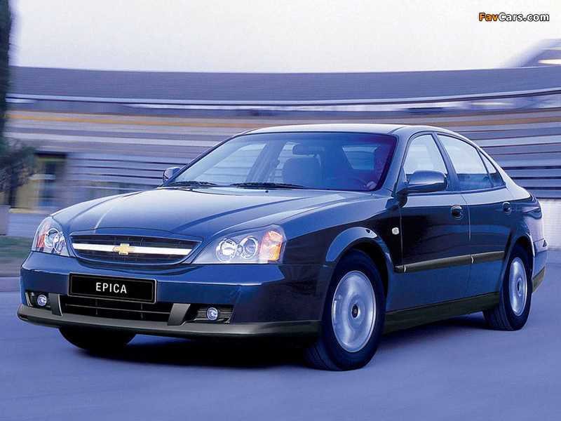 Chevrolet Epica (V200) 2004–06 wallpapers (800 x 600)