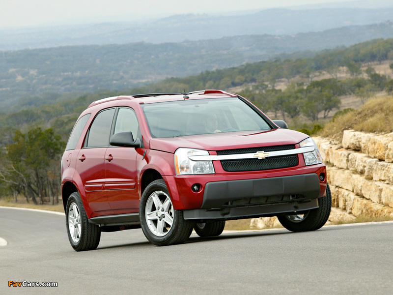 Chevrolet Equinox 2005–09 wallpapers (800 x 600)