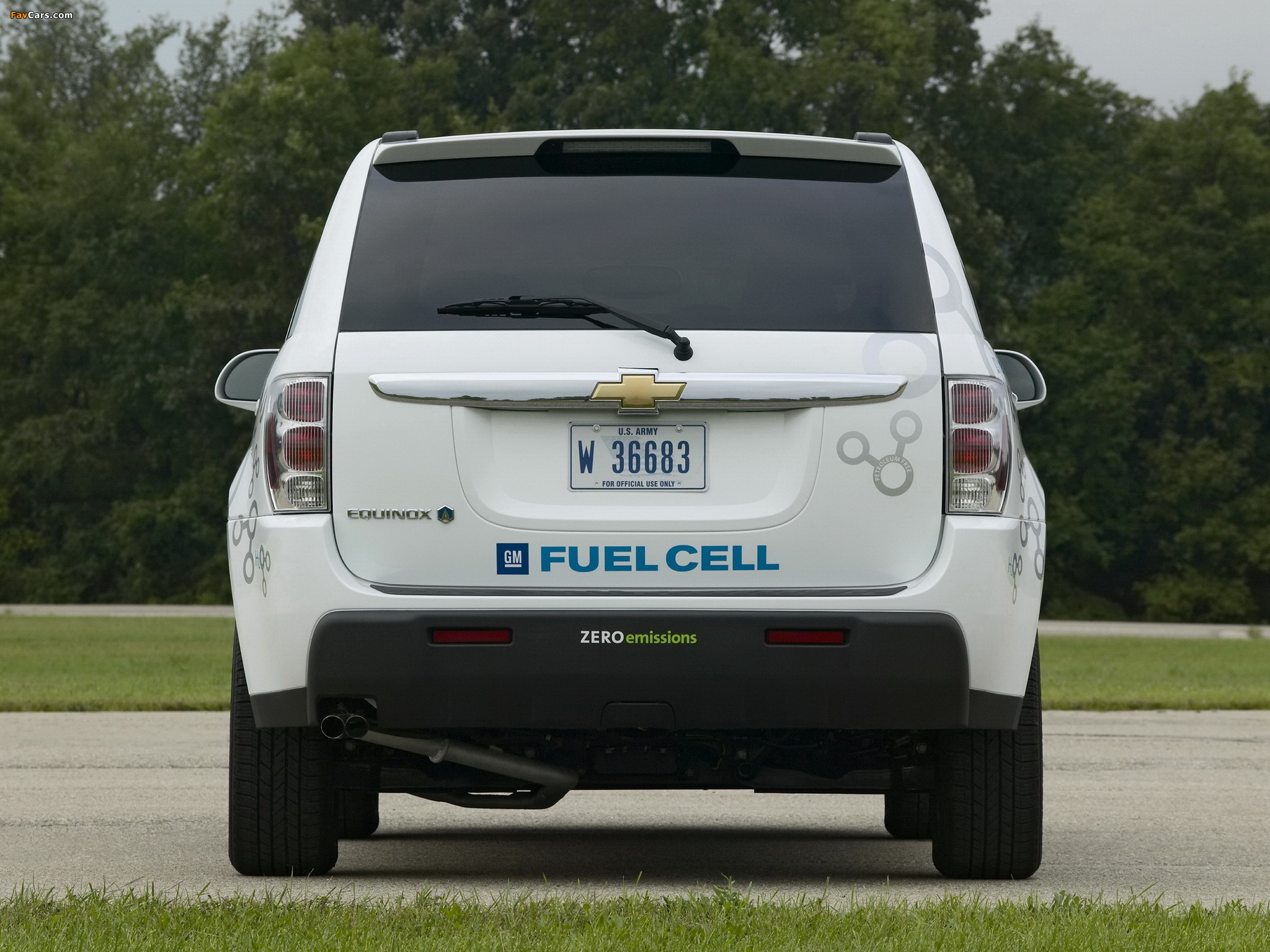 Chevrolet Equinox Fuel Cell U.S. Army Prototype 2006 images (2048 x 1536)