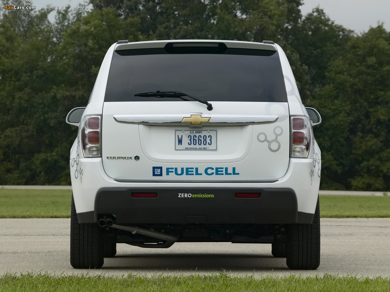 Chevrolet Equinox Fuel Cell U.S. Army Prototype 2006 images (1280 x 960)