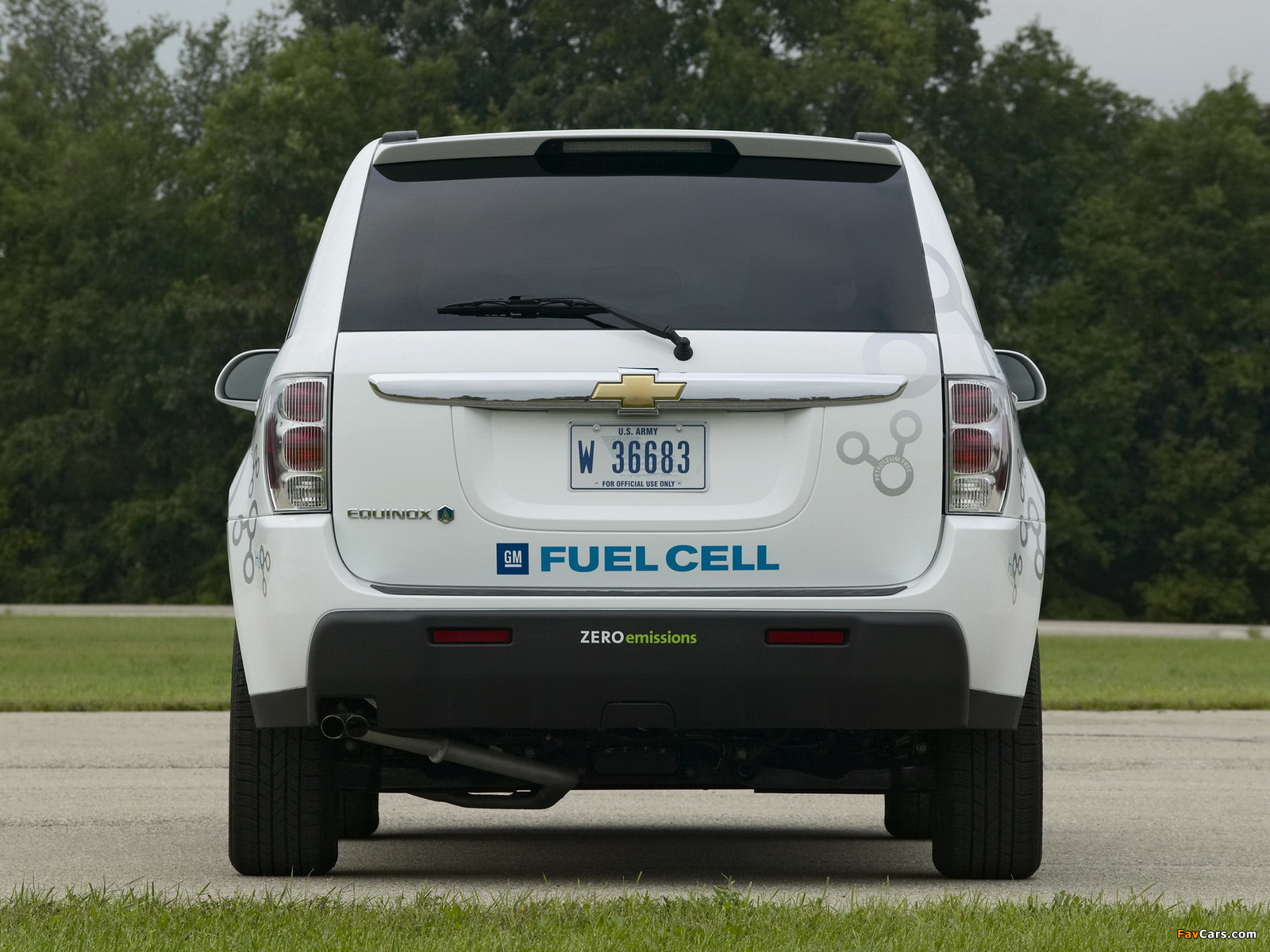 Chevrolet Equinox Fuel Cell U.S. Army Prototype 2006 images (1600 x 1200)