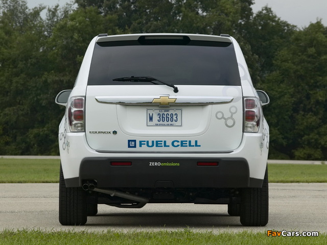 Chevrolet Equinox Fuel Cell U.S. Army Prototype 2006 images (640 x 480)