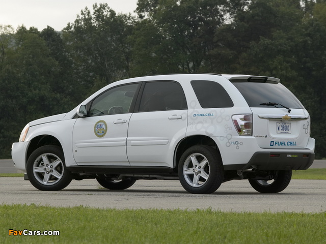 Chevrolet Equinox Fuel Cell U.S. Army Prototype 2006 wallpapers (640 x 480)