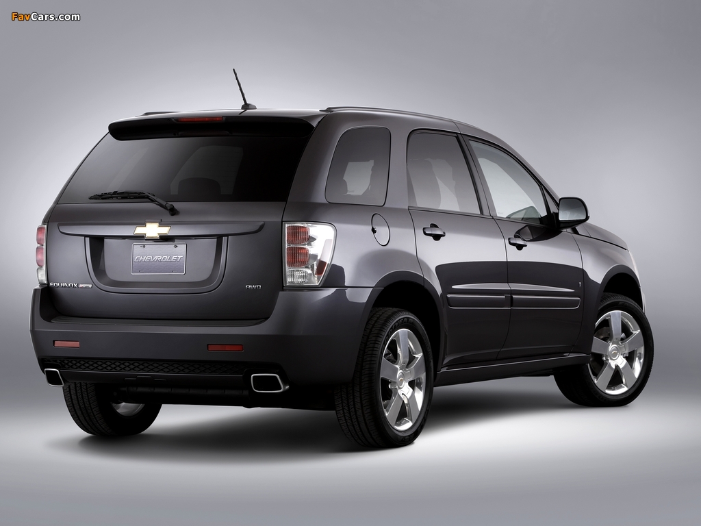 Pictures of Chevrolet Equinox Sport 2008–09 (1024 x 768)