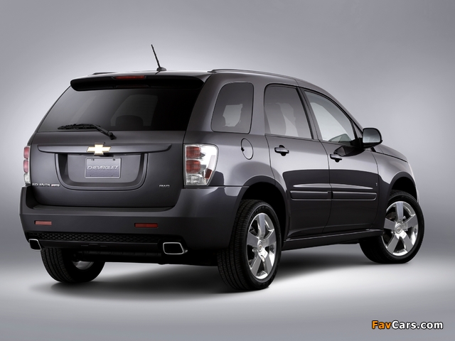 Pictures of Chevrolet Equinox Sport 2008–09 (640 x 480)