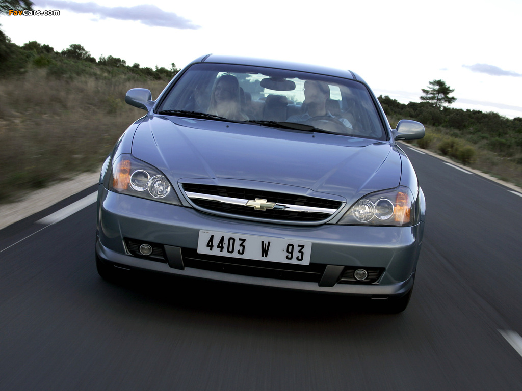 Chevrolet Evanda 2004–06 pictures (1024 x 768)