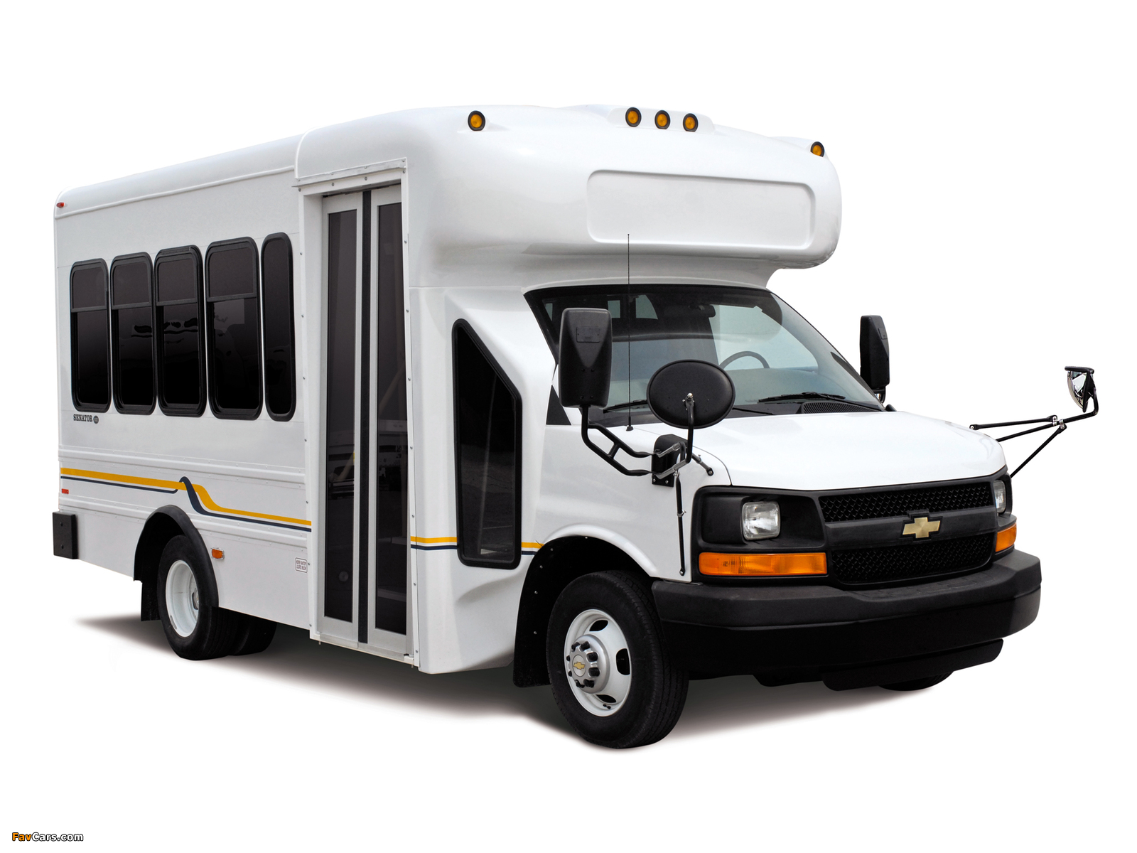StarTrans MFSAB based on Chevrolet Express 2009 pictures (1600 x 1200)