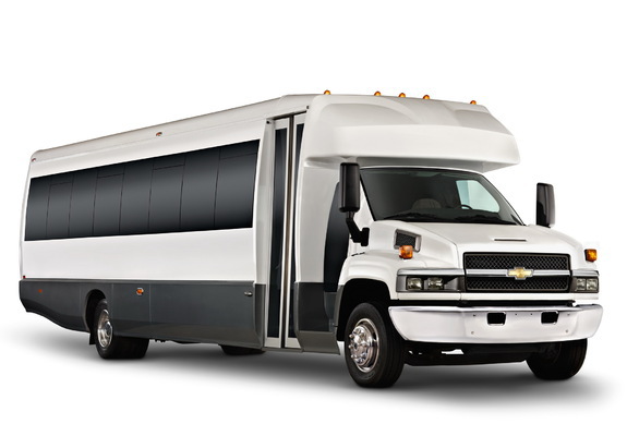 Chevrolet Express C4500 Cutaway Shuttle Bus 2010 pictures