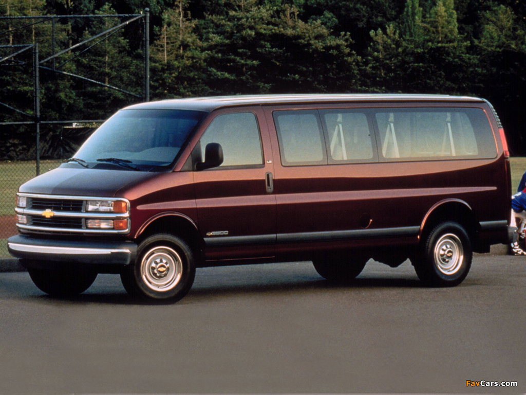 Images of Chevrolet Express 1996–2002 (1024 x 768)