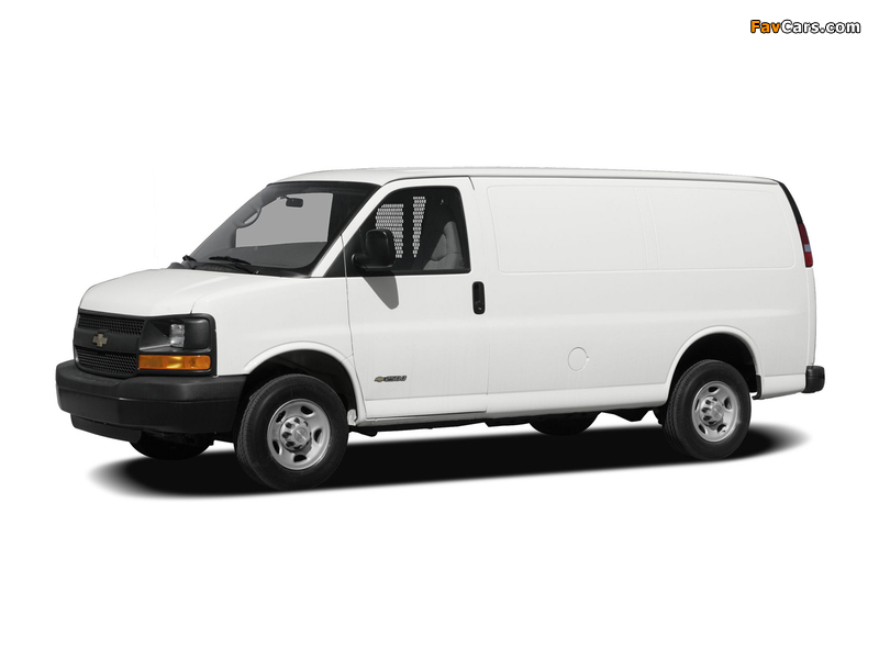 Images of Chevrolet Express Cargo Van 2002 (800 x 600)