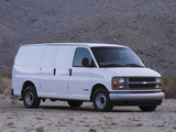 Photos of Chevrolet Express Cargo Van 1996–2002