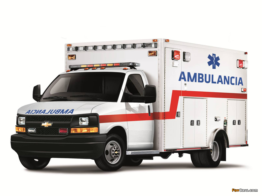 Photos of Chevrolet Express Cutaway Ambulancia 2010 (1024 x 768)