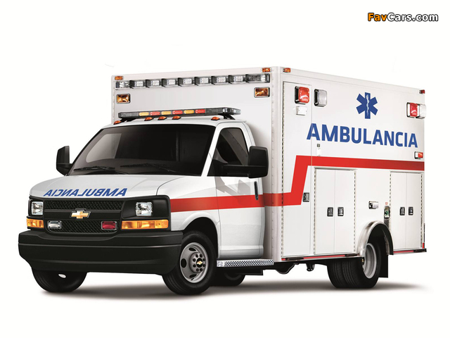 Photos of Chevrolet Express Cutaway Ambulancia 2010 (640 x 480)