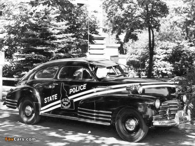 Chevrolet Fleetline Aerosedan Police 1947 wallpapers (640 x 480)