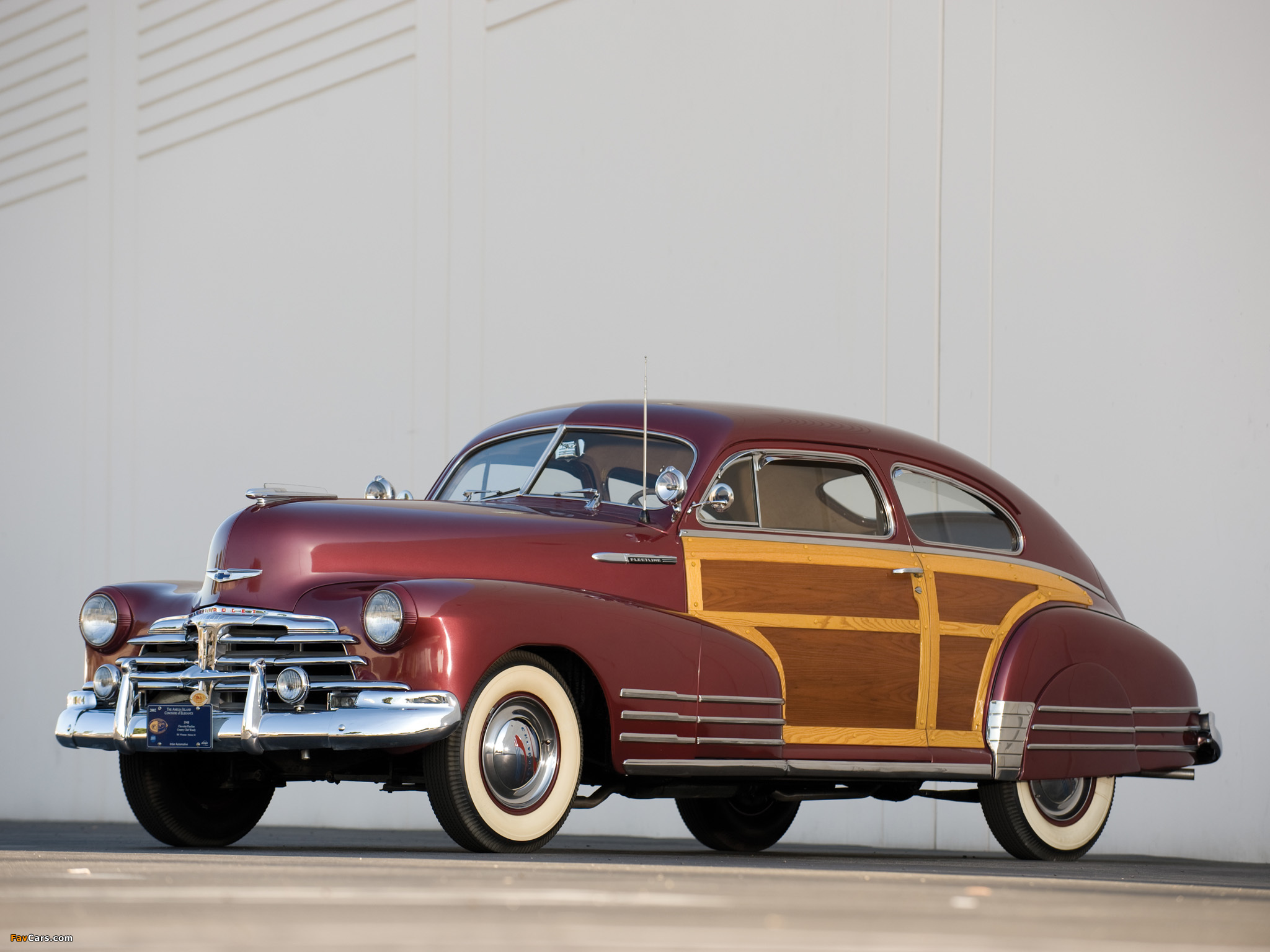 Chevrolet Fleetline Aerosedan Country Club Woody 1948 photos (2048 x 1536)