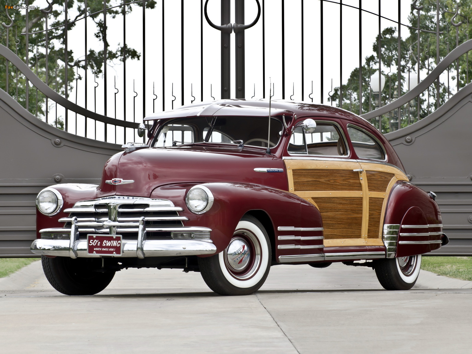 Photos of Chevrolet Fleetline Aerosedan Country Club (FK-2144) 1948 (1600 x 1200)