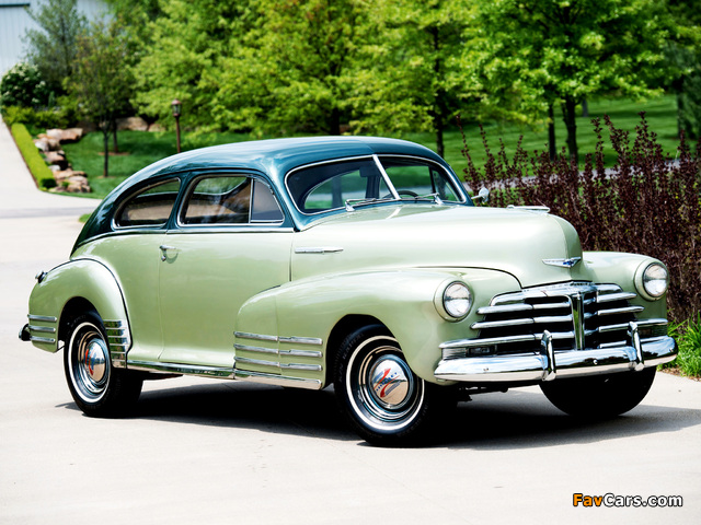 Photos of Chevrolet Fleetline Aerosedan (2144) 1948 (640 x 480)
