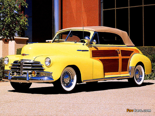 Chevrolet Fleetmaster Country Club Convertible 1948 pictures (640 x 480)