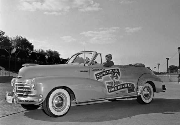 Chevrolet Fleetmaster Convertible Indy 500 Pace Car 1948 wallpapers