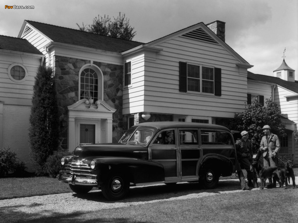 Images of Chevrolet Fleetmaster Station Wagon (EK-2109) 1947 (1024 x 768)
