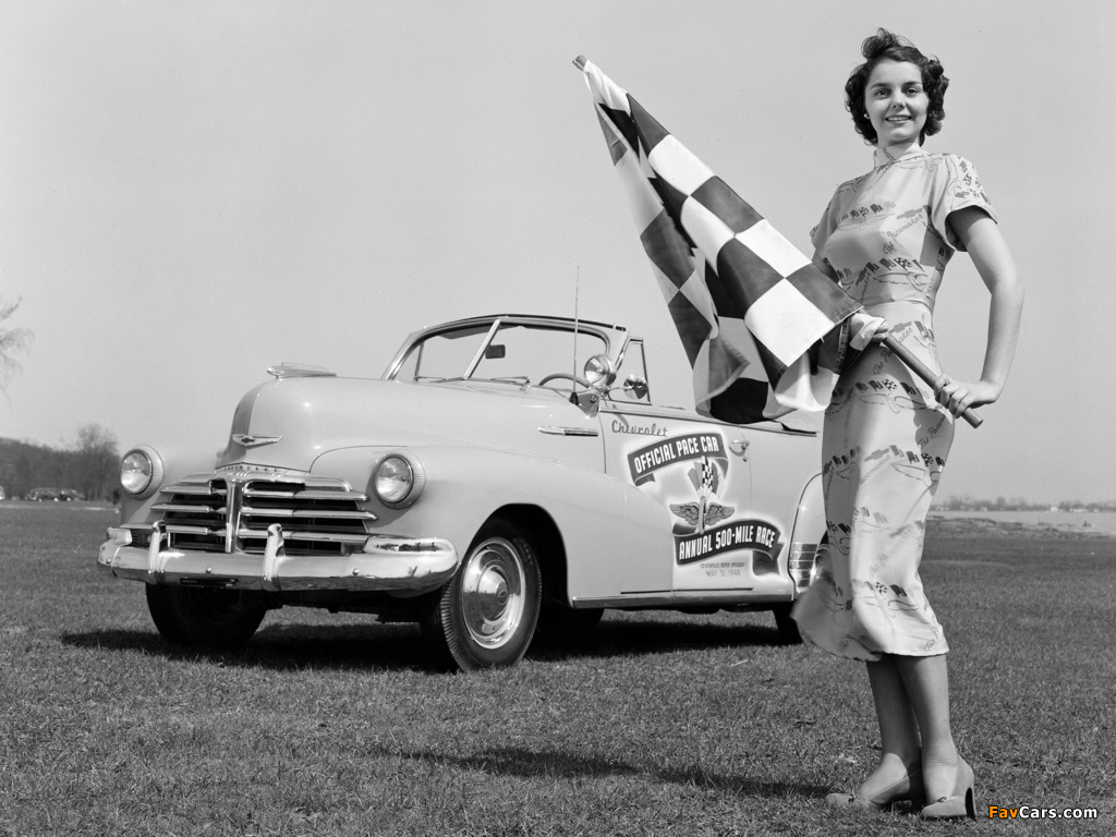 Pictures of Chevrolet Fleetmaster Convertible Indy 500 Pace Car 1948 (1024 x 768)