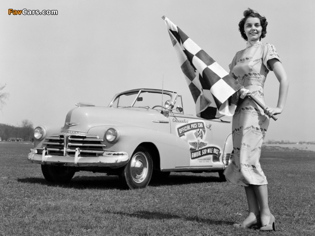 Pictures of Chevrolet Fleetmaster Convertible Indy 500 Pace Car 1948 (640 x 480)