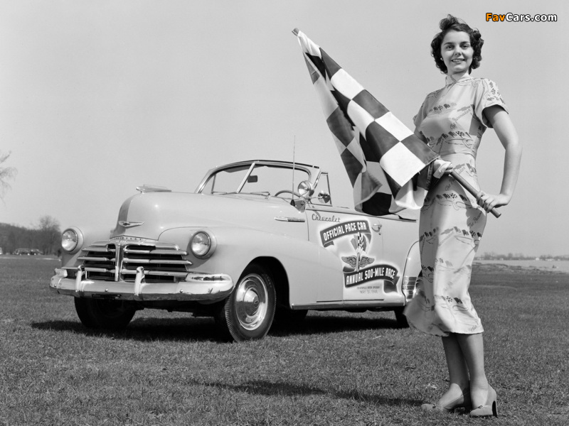 Pictures of Chevrolet Fleetmaster Convertible Indy 500 Pace Car 1948 (800 x 600)