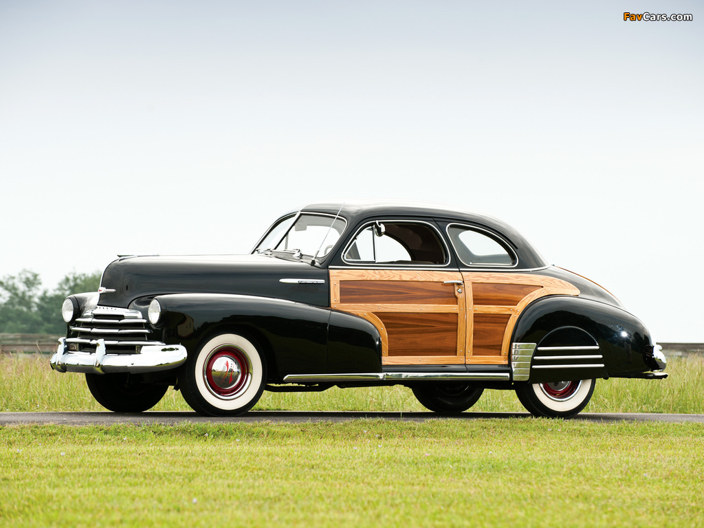 Chevrolet Fleetmaster Country Club Sport Coupe 1947 wallpapers (1024 x 768)