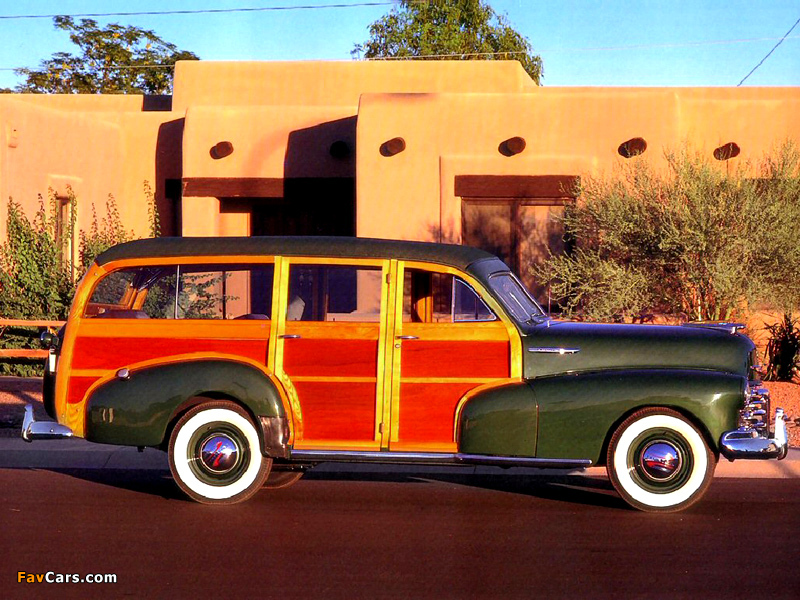 Chevrolet Fleetmaster Station Wagon 1948 wallpapers (800 x 600)