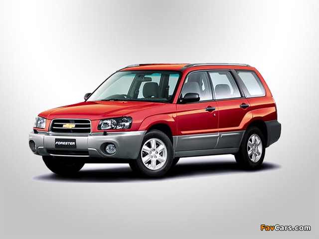 Chevrolet Forester 2002–05 pictures (640 x 480)
