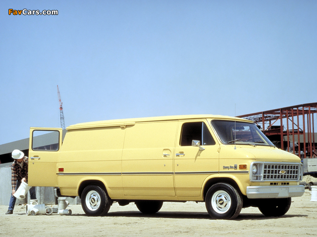 Photos of Chevrolet Chevy Van (G20) 1978–82 (640 x 480)
