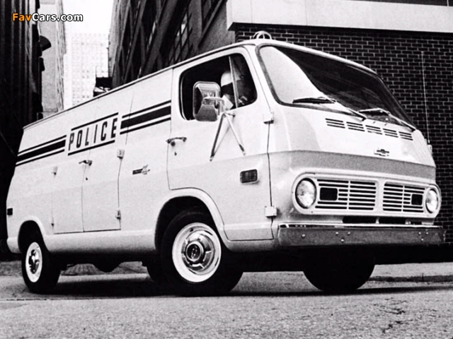 Pictures of Chevrolet Van 108 Police 1969 (640 x 480)