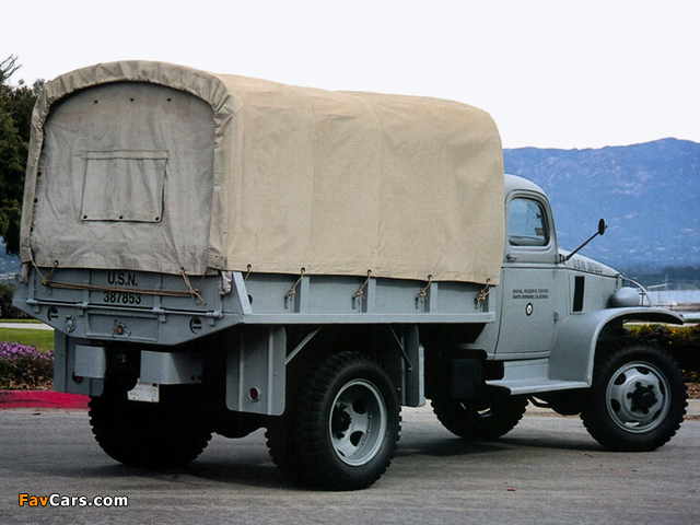 Chevrolet G7117 Military 1942–45 wallpapers (640 x 480)