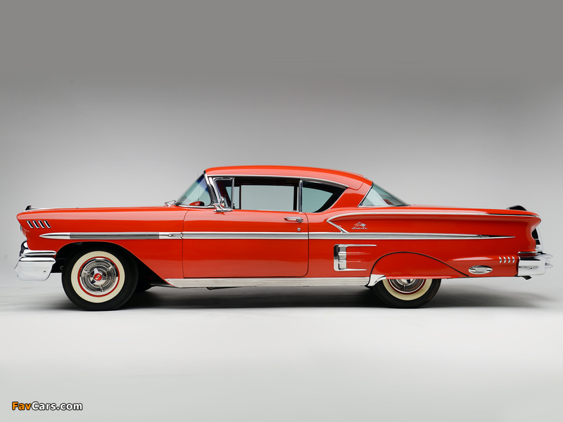 Chevrolet Bel Air Impala (E58) 1958 images (800 x 600)