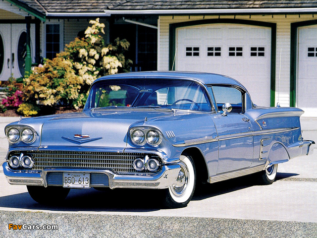 Chevrolet Bel Air Impala (E58) 1958 images (640 x 480)