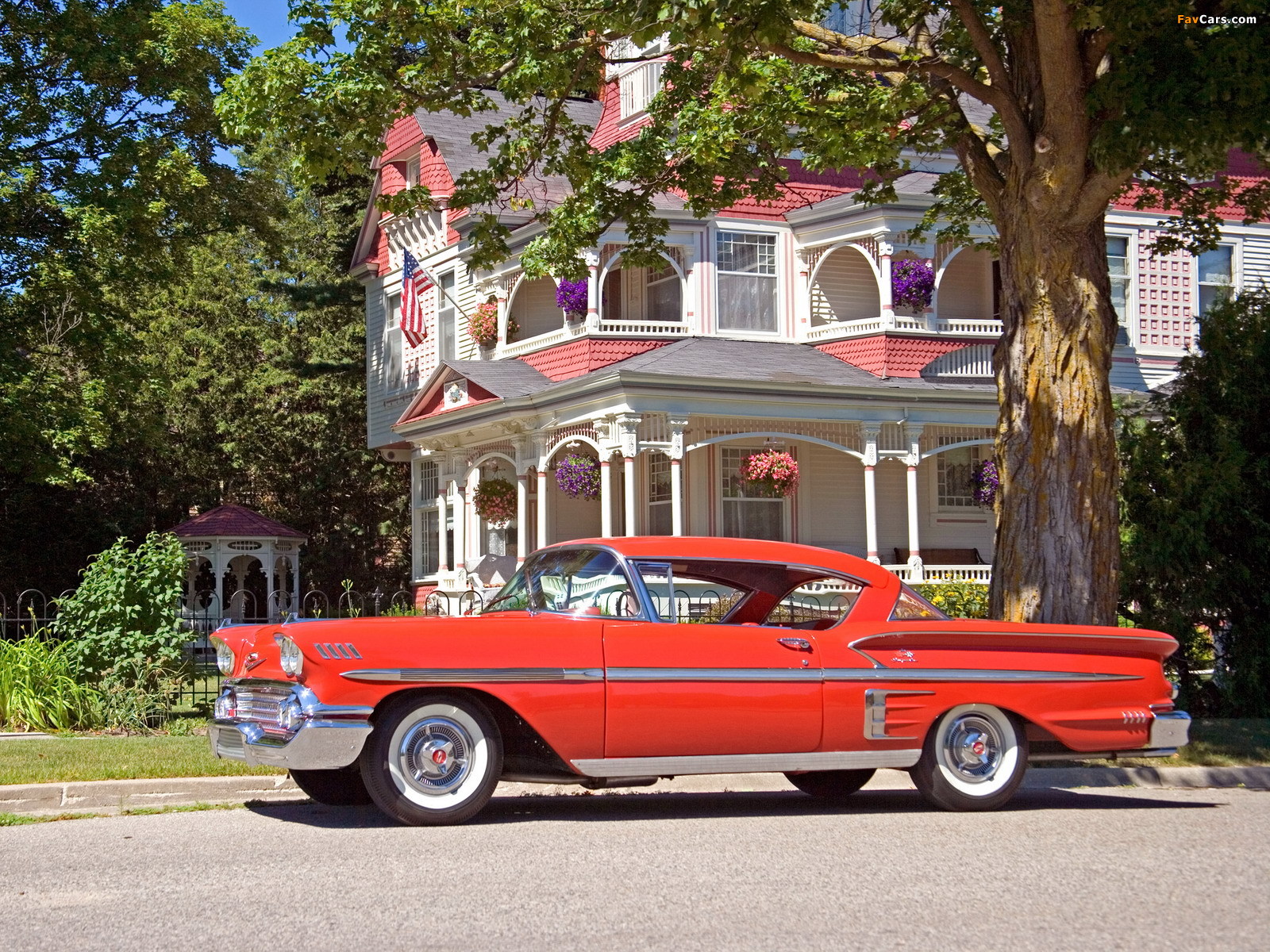 Chevrolet Bel Air Impala (E58) 1958 images (1600 x 1200)