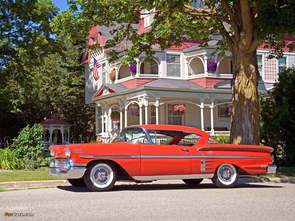 Chevrolet Bel Air Impala (E58) 1958 images (1024 x 768)