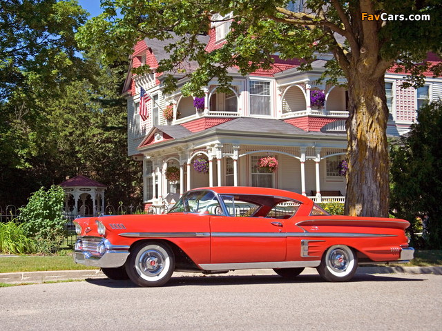 Chevrolet Bel Air Impala (E58) 1958 images (640 x 480)