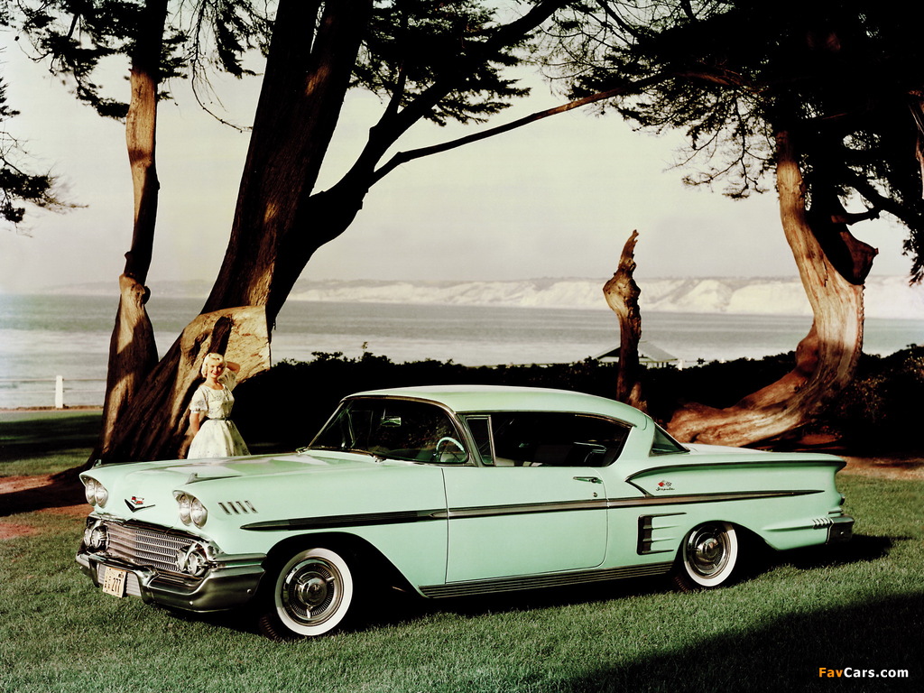 Chevrolet Bel Air Impala (E58) 1958 photos (1024 x 768)