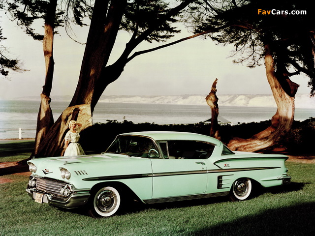 Chevrolet Bel Air Impala (E58) 1958 photos (640 x 480)