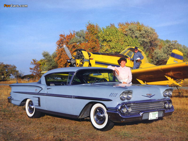 Chevrolet Bel Air Impala (E58) 1958 photos (800 x 600)