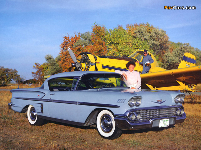 Chevrolet Bel Air Impala (E58) 1958 photos (640 x 480)