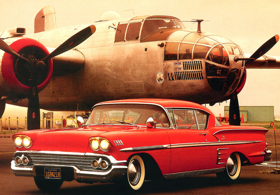 Chevrolet Bel Air Impala (E58) 1958 wallpapers